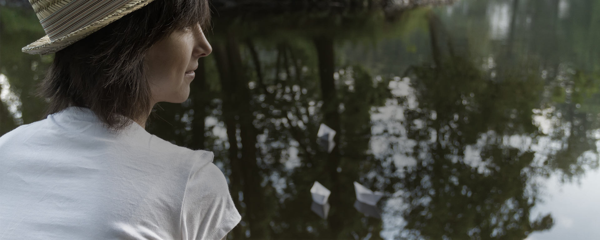 Happiness walks on busy feet